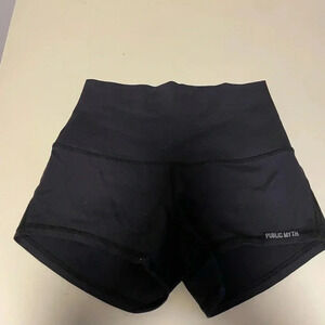 Public Myth  - high rise 2” shorts